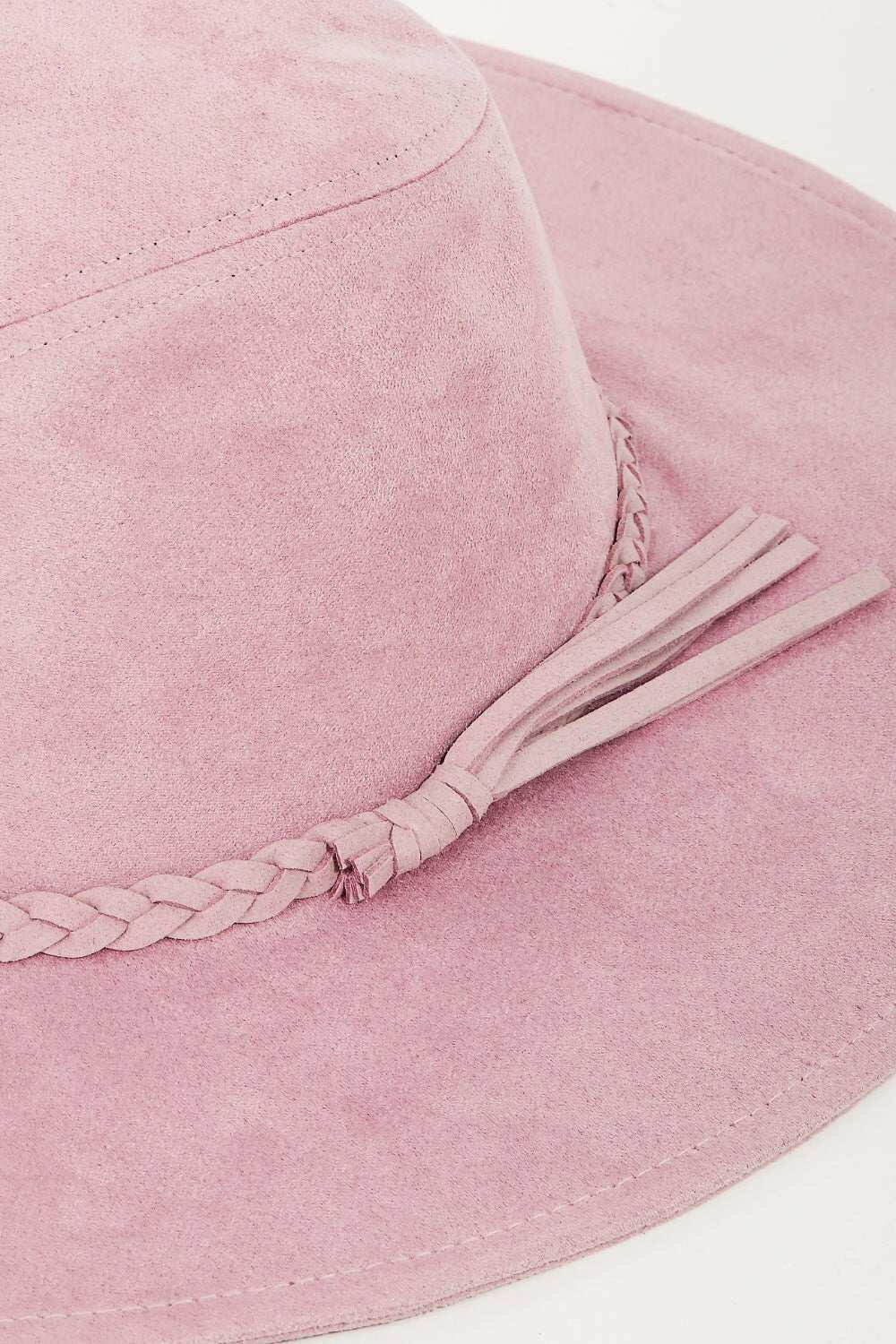 Wide Brim Pink Hat - The Rogue Daisy