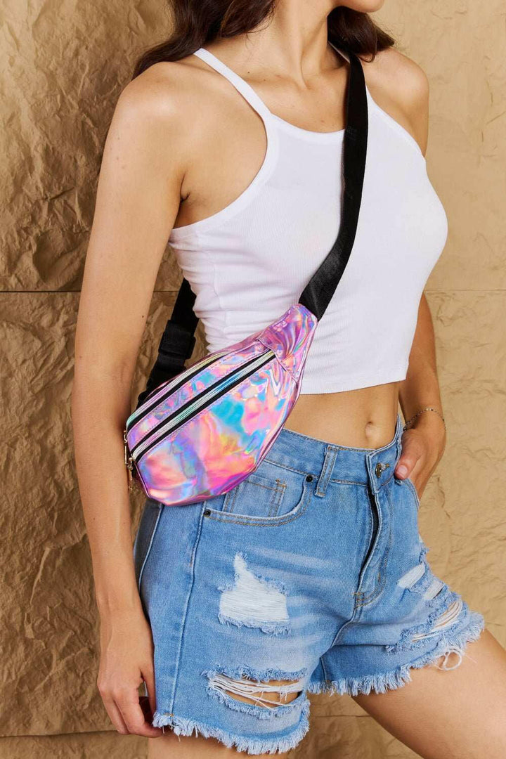 Double Zipper Fanny Pack