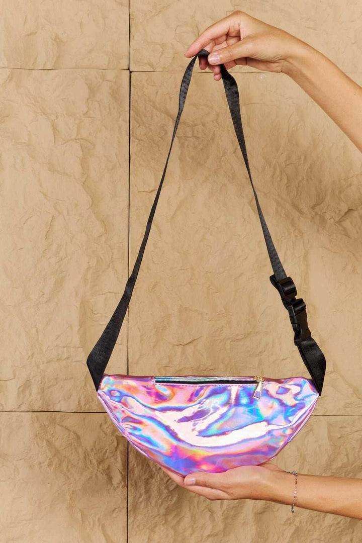 Fame 'Good Vibrations' Holographic Fanny Pack - The Rogue Daisy