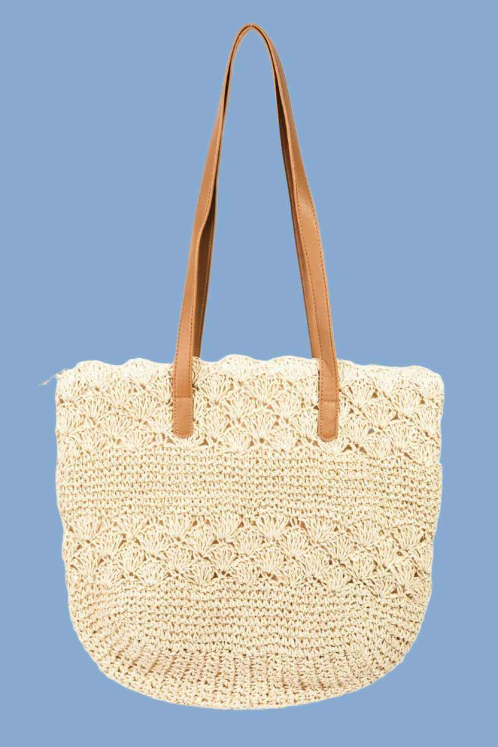 Fame Straw Braided Tote Bag - The Rogue Daisy