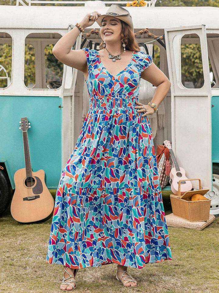 Wild Wanderer Maxi Dress - Plus Size