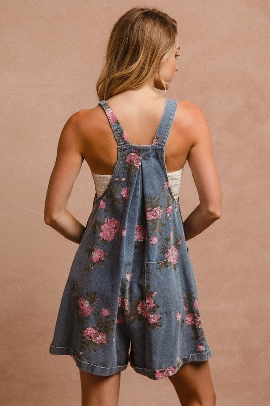 Heirloom Floral Overalls