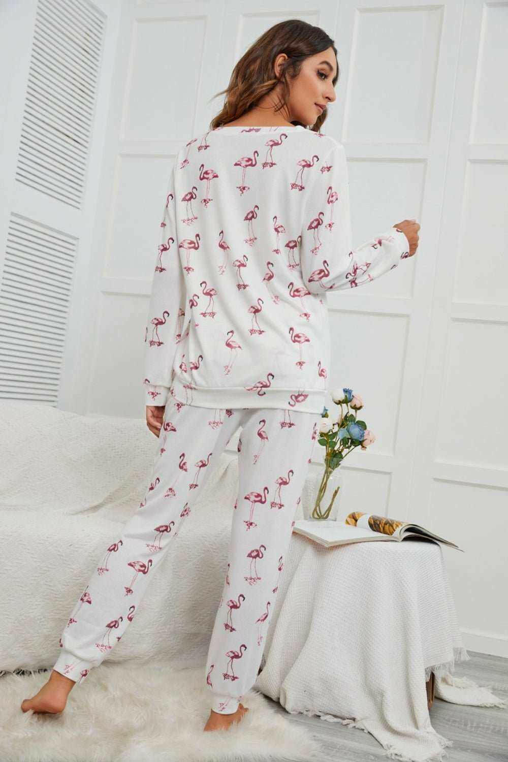 Flamingo Pajamas Set