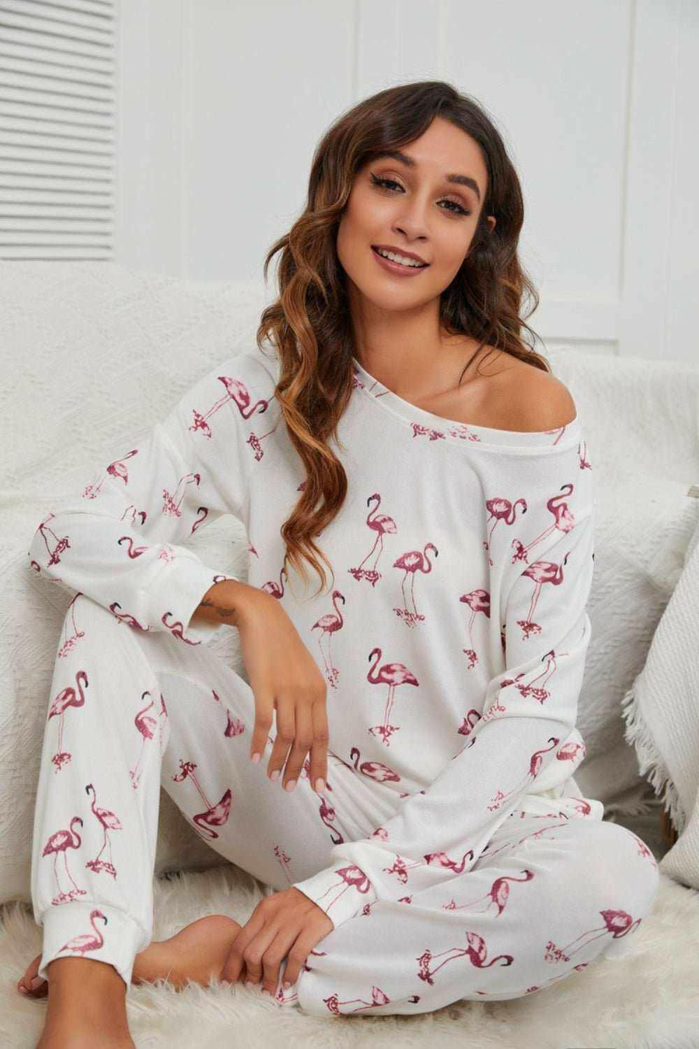 Flamingo Pajamas Set