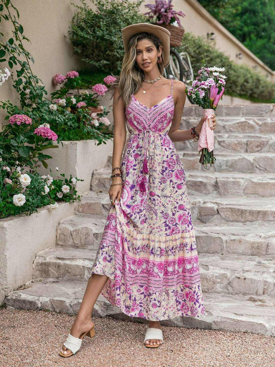 Floral Maxi Dress - The Rogue Daisy