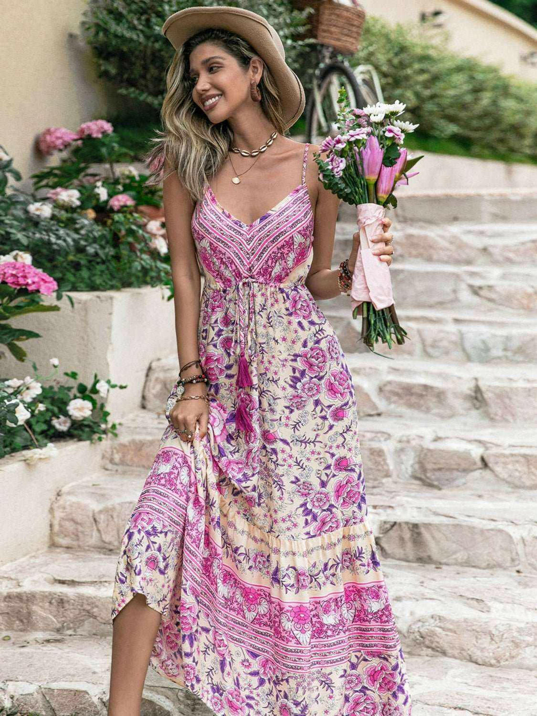 Floral Maxi Dress - The Rogue Daisy