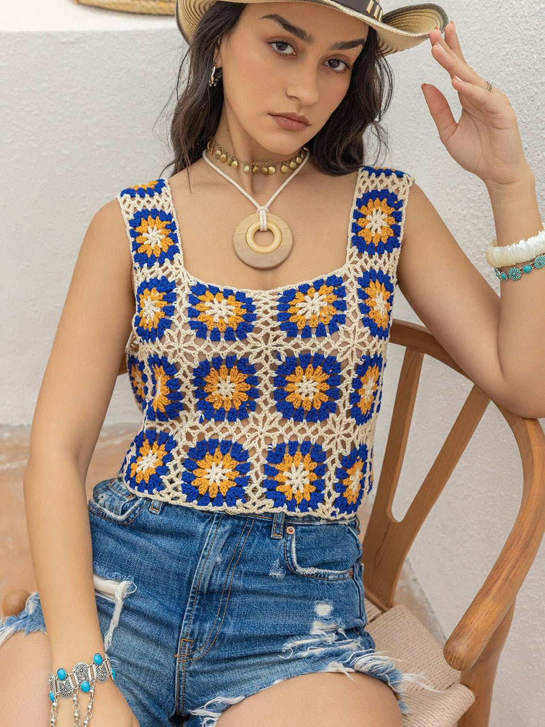 Granny Square Top - The Rogue Daisy