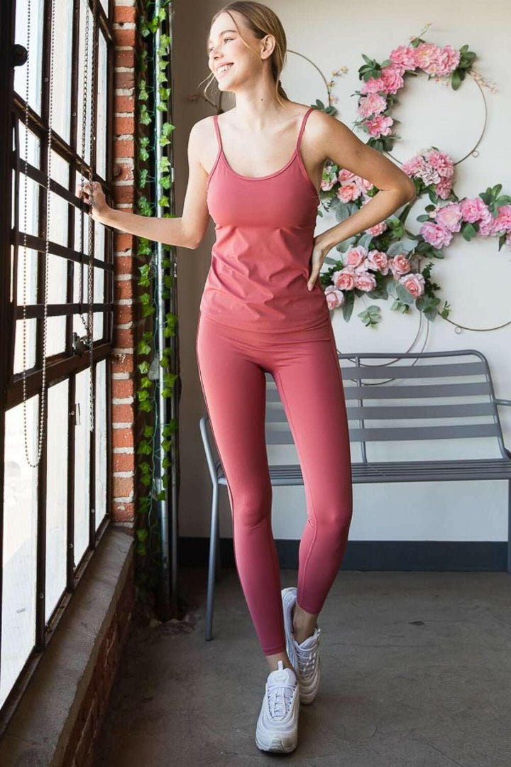 Heimish High Waist Leggings - Full Size - The Rogue Daisy