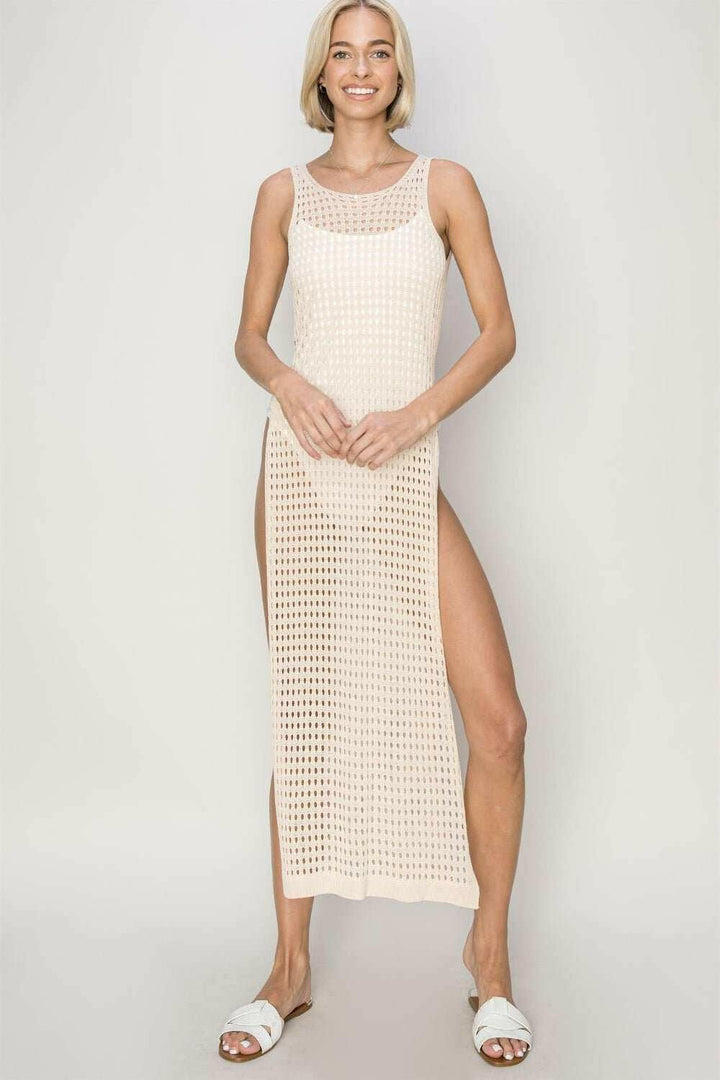 HYFVE Crochet Backless Cover Up Dress - The Rogue Daisy