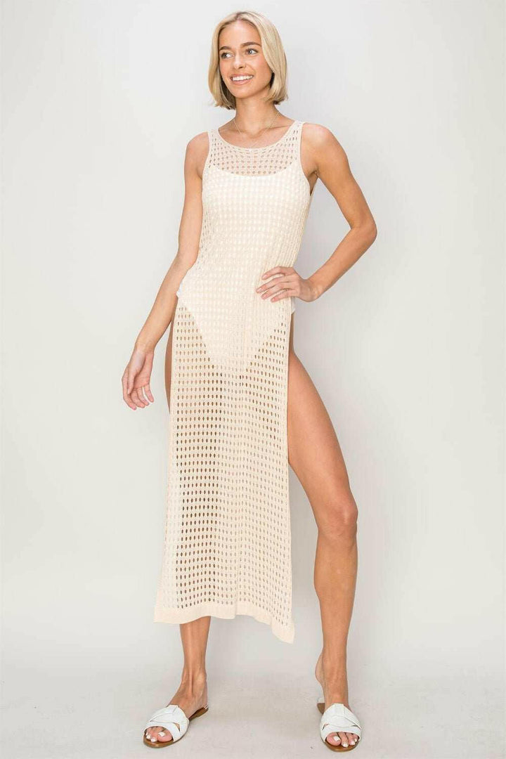 HYFVE Crochet Backless Cover Up Dress - The Rogue Daisy