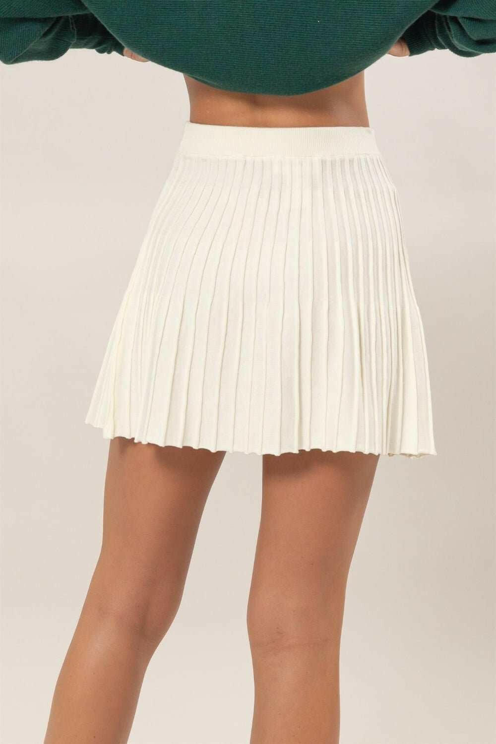 HYFVE High Waist Pleated Mini Skirt - The Rogue Daisy