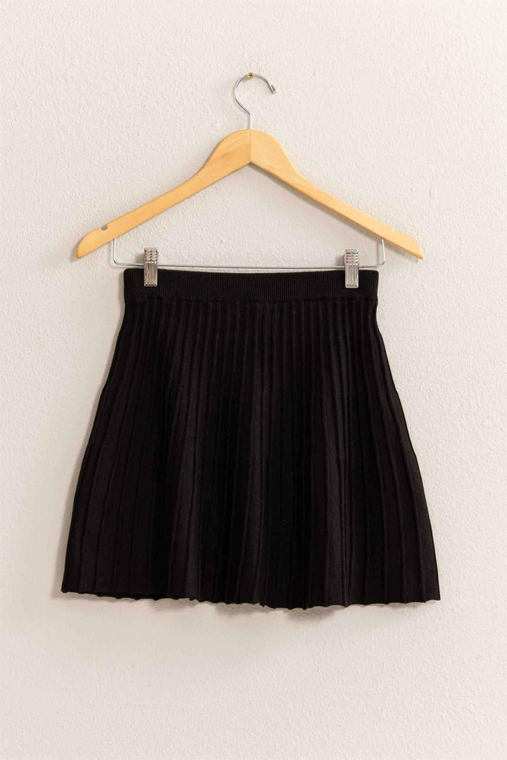 HYFVE High Waist Pleated Mini Skirt - The Rogue Daisy