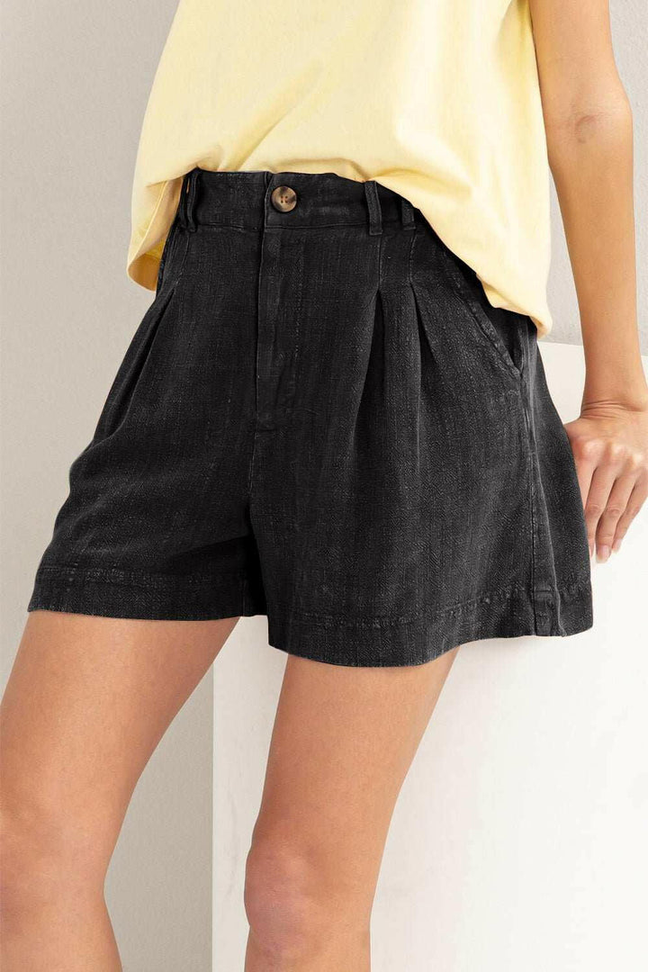 HYFVE High Waist Pleated Shorts - The Rogue Daisy