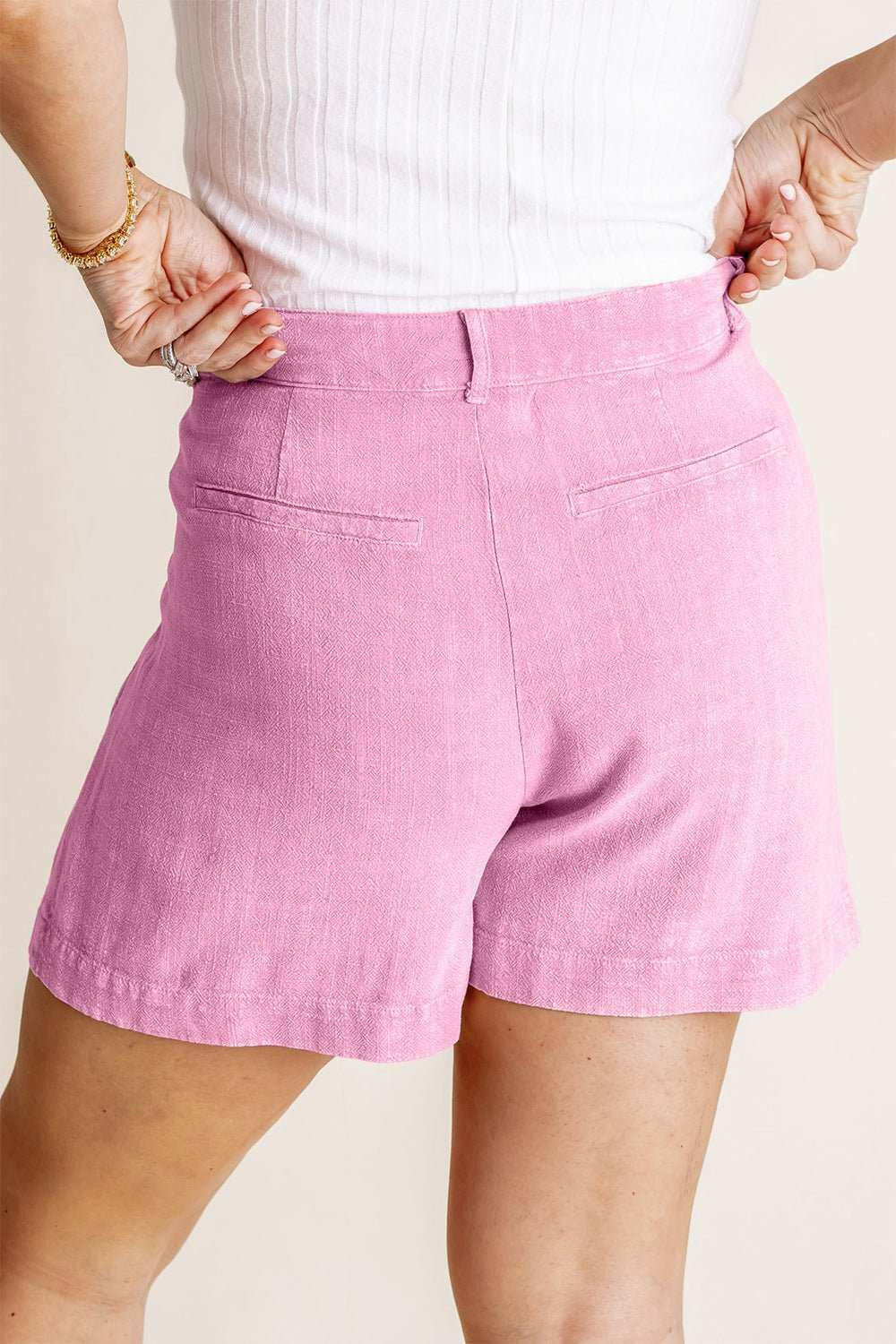 HYFVE High Waist Pleated Shorts - The Rogue Daisy