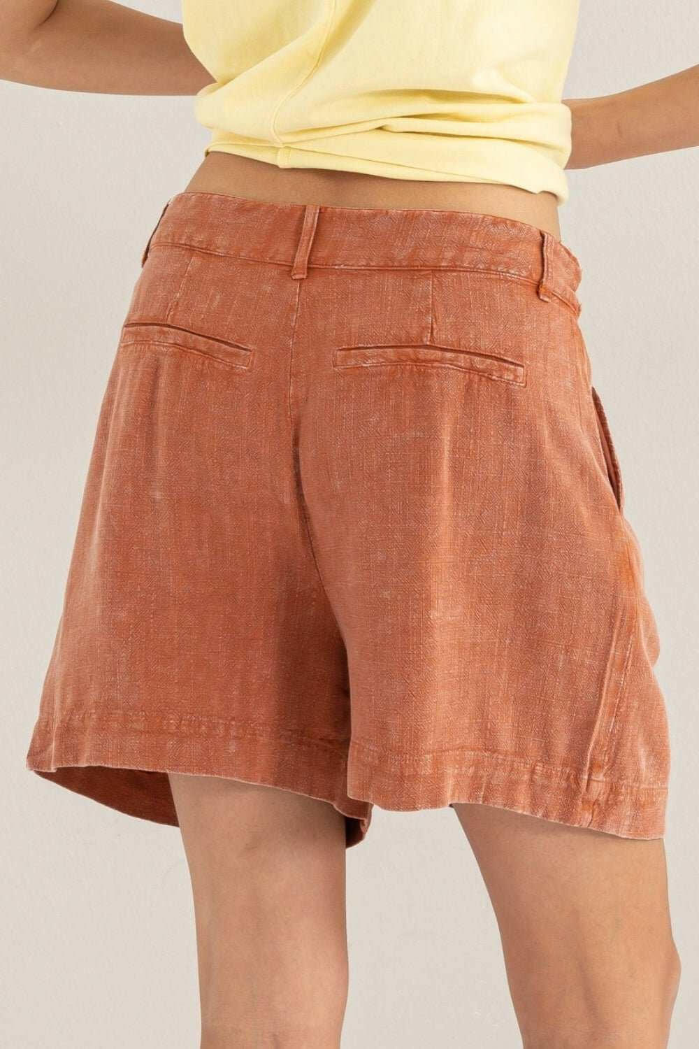 HYFVE High Waist Pleated Shorts - The Rogue Daisy