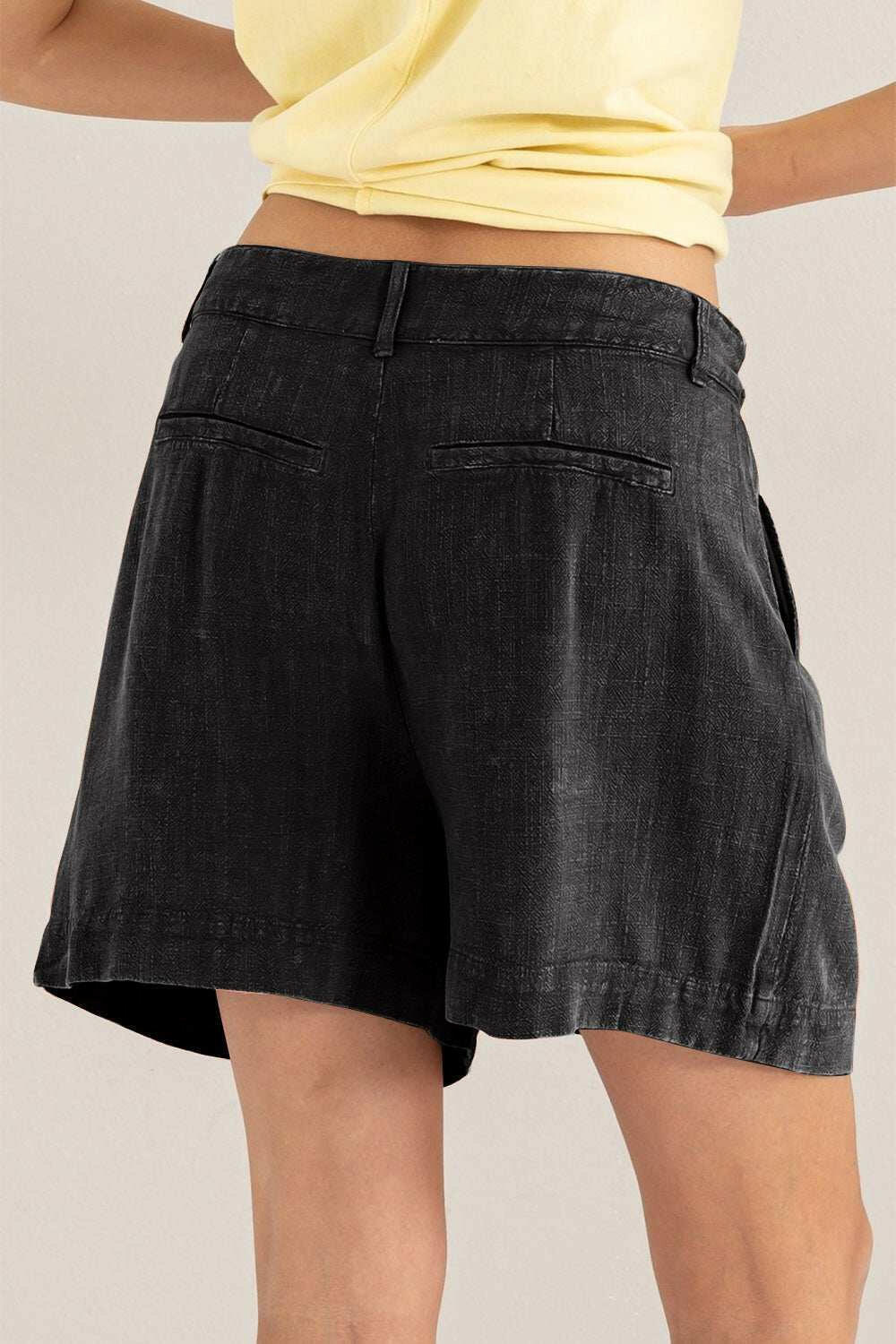 HYFVE High Waist Pleated Shorts - The Rogue Daisy