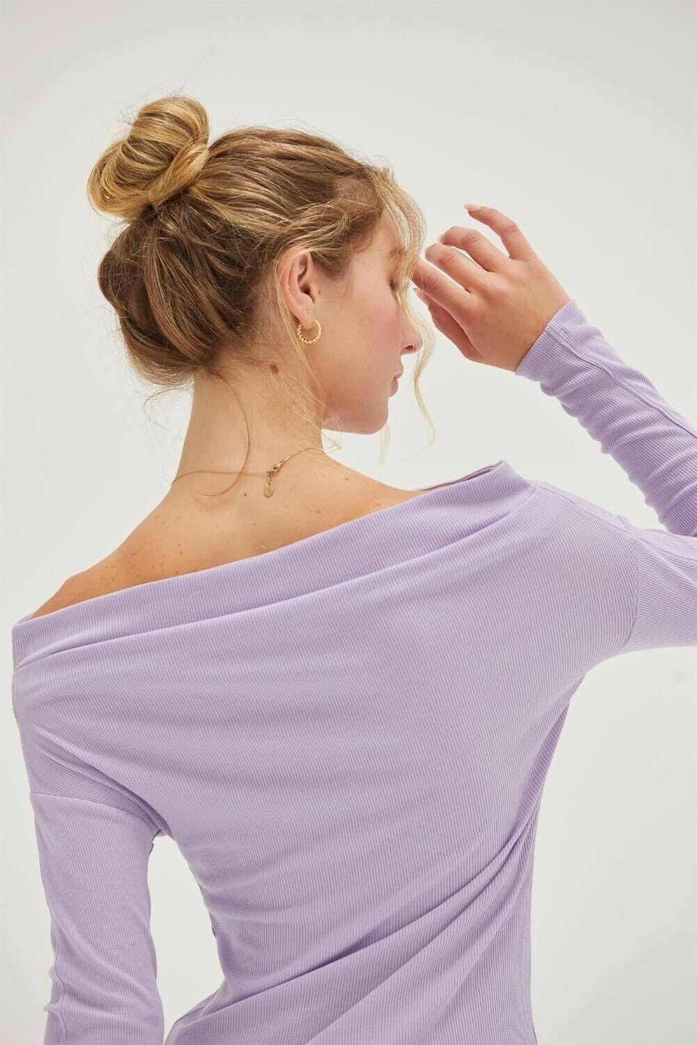 HYFVE Off Shoulder Ribbed Knit Top - The Rogue Daisy