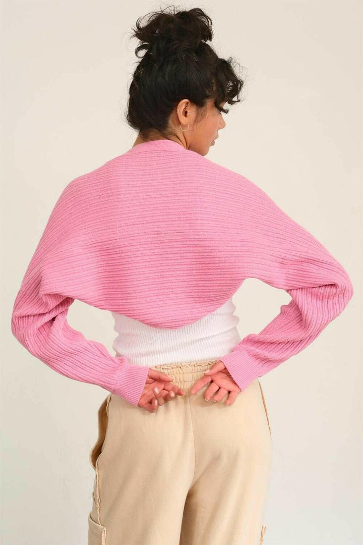 HYFVE Ribbed Knit Snug Bolero Cardigan - The Rogue Daisy