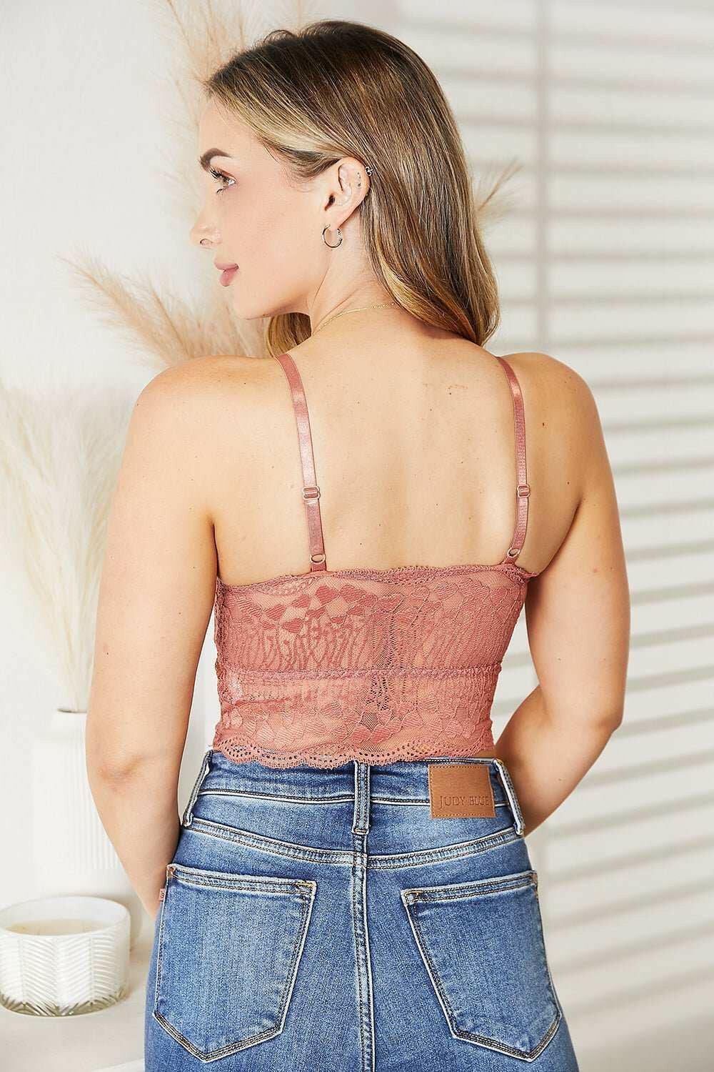 JadyK Luna Crisscross Front Lace Bralette - The Rogue Daisy