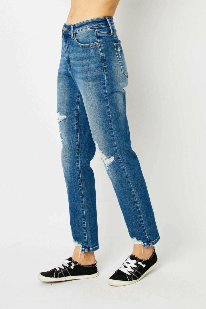 Judy Blue Queen Of Hearts Jeans - Full Size - The Rogue Daisy