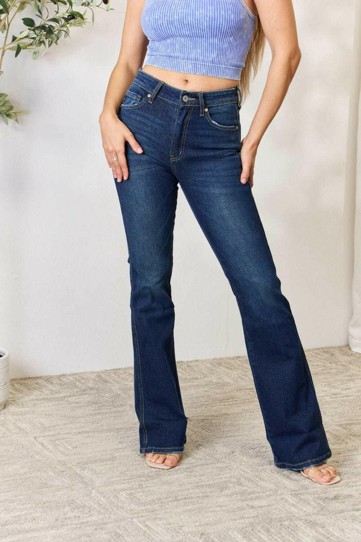 Kancan Slim Bootcut Jeans - Full Size - The Rogue Daisy