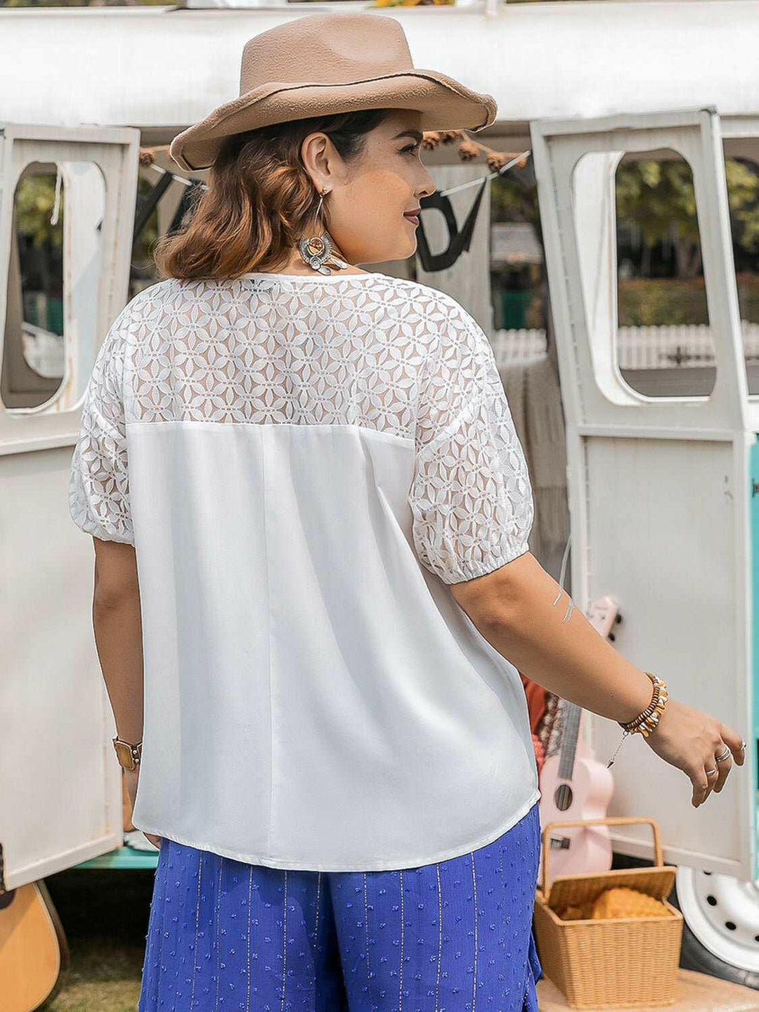 Dream Lace Blouse - Plus Size - The Rogue Daisy