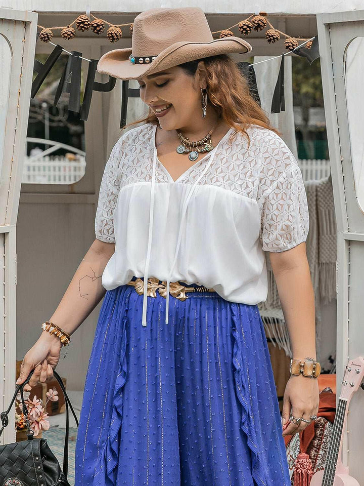 Dream Lace Blouse - Plus Size - The Rogue Daisy