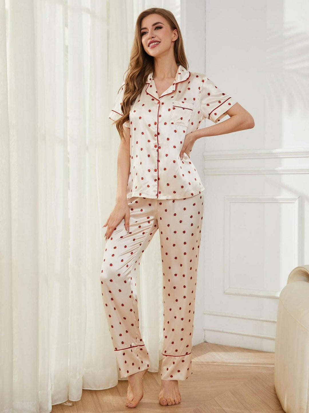 Ladybug Pajama Set - The Rogue Daisy