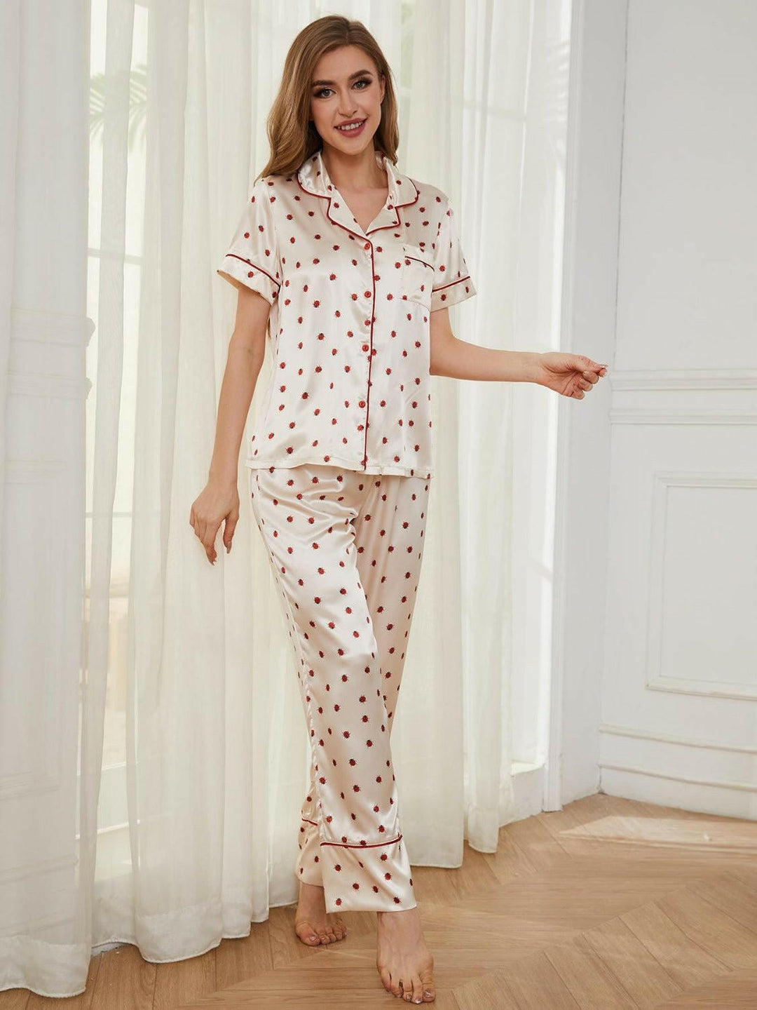 Ladybug Pajama Set - The Rogue Daisy