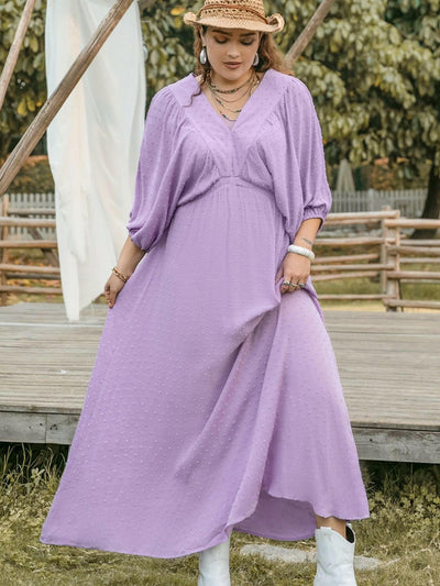 Lavender Dream Maxi Dress - Plus Size - The Rogue Daisy