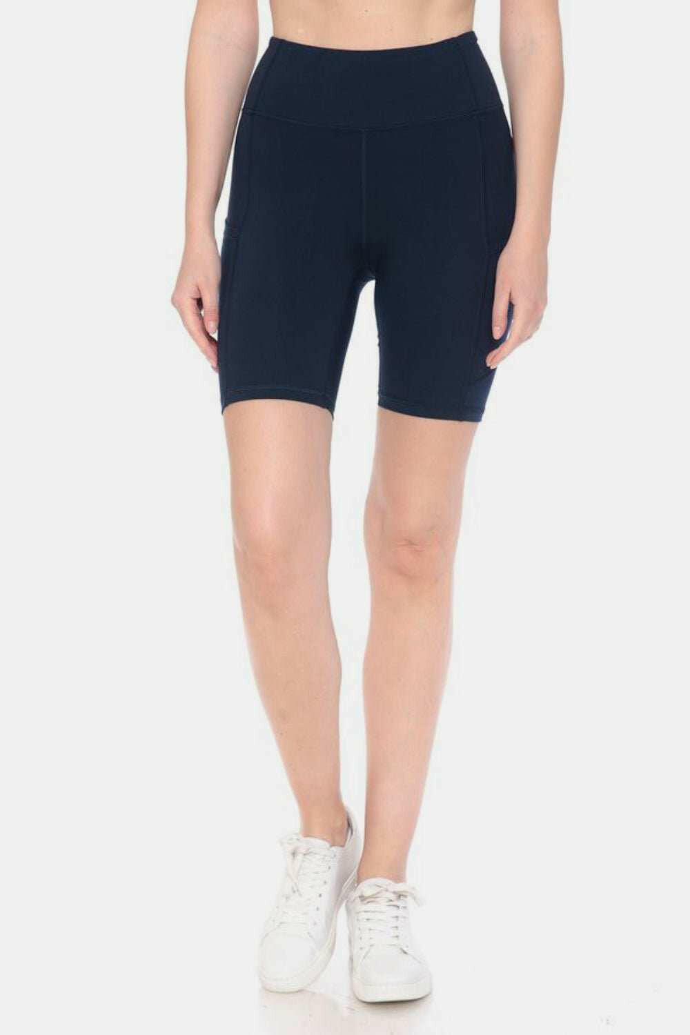 Leggings Depot High Waist Active Shorts - Full Size - The Rogue Daisy