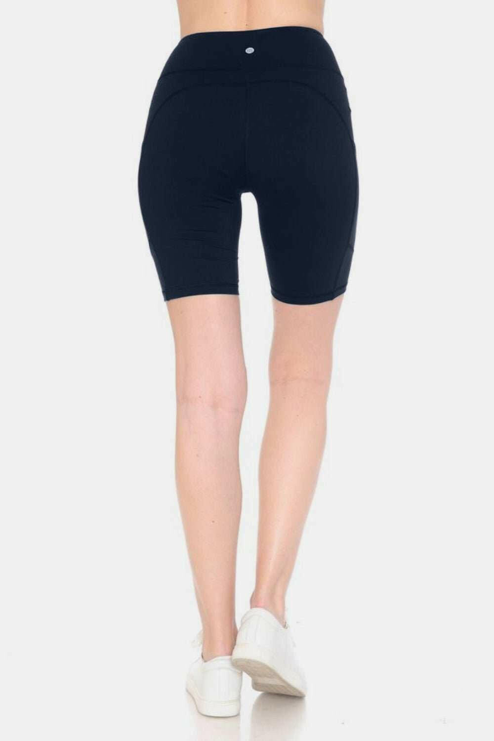 Leggings Depot High Waist Active Shorts - Full Size - The Rogue Daisy