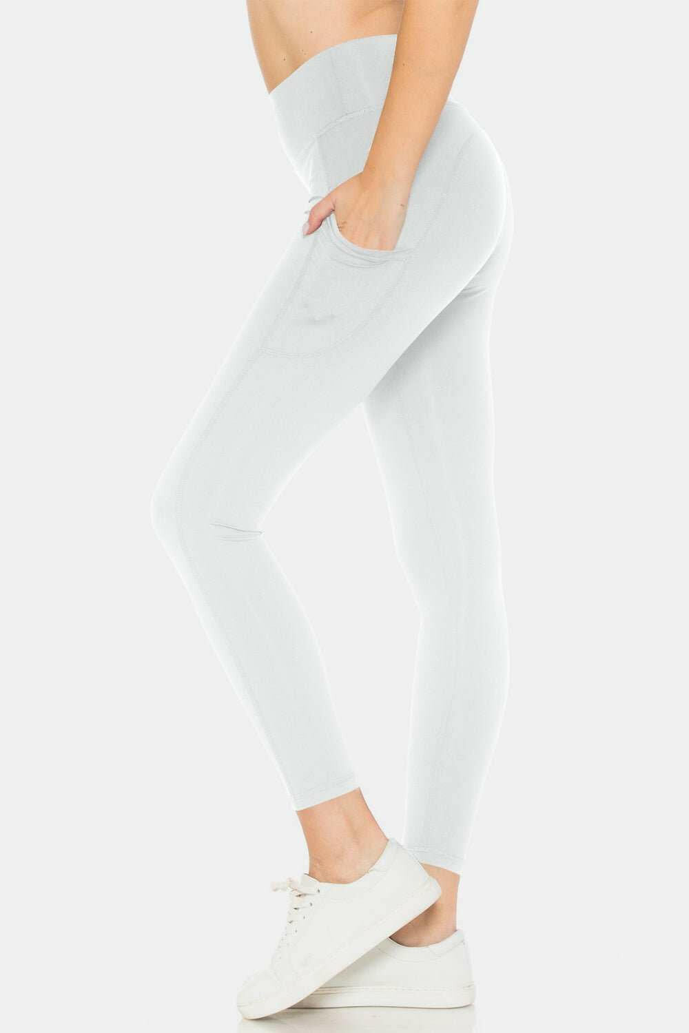 Leggings Depot High Waist Leggings with Pockets - The Rogue Daisy