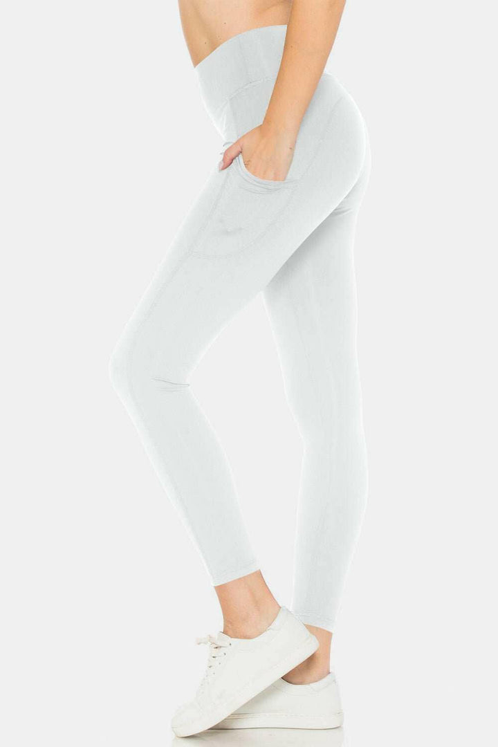 Leggings Depot High Waist Leggings with Pockets - The Rogue Daisy