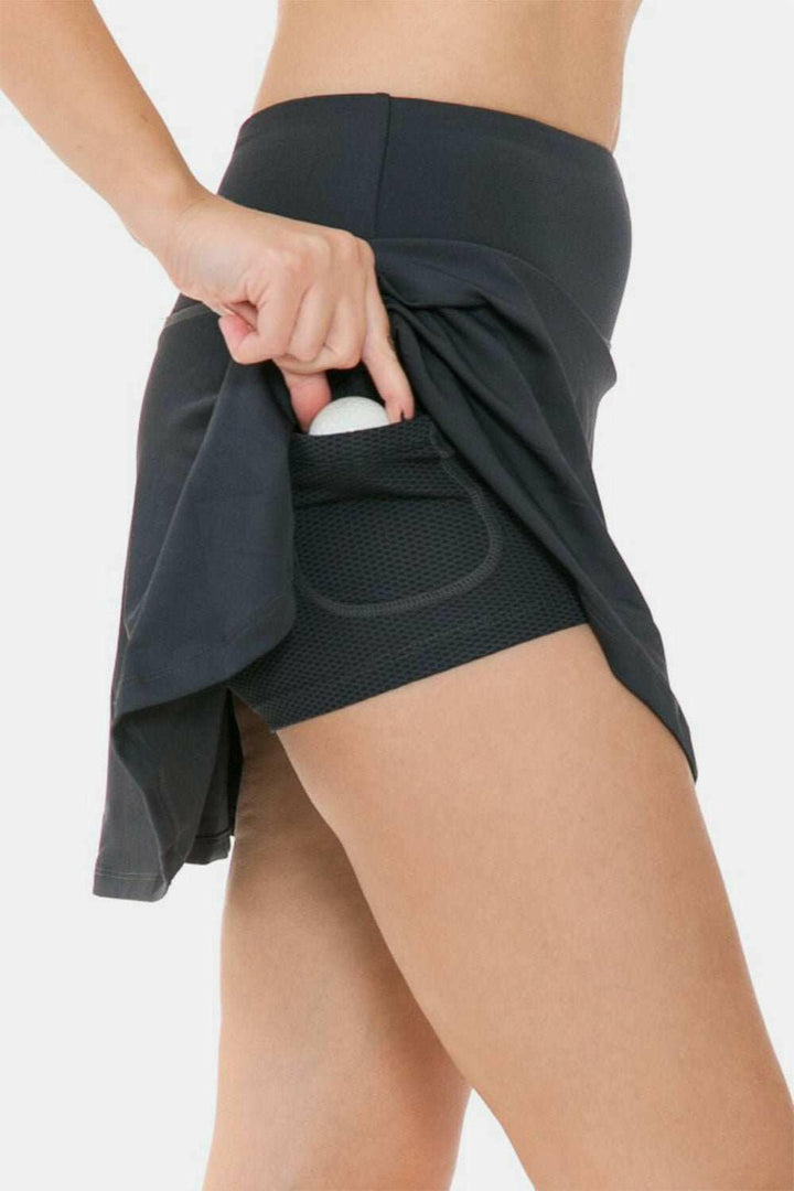 Leggings Depot Wide Waistband Active Skort - The Rogue Daisy