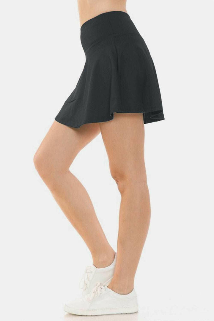 Leggings Depot Wide Waistband Active Skort - The Rogue Daisy