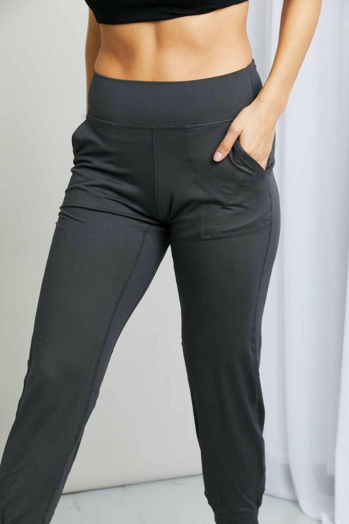 Leggings Depot Wide Waistband Cropped Joggers - Full Size - The Rogue Daisy