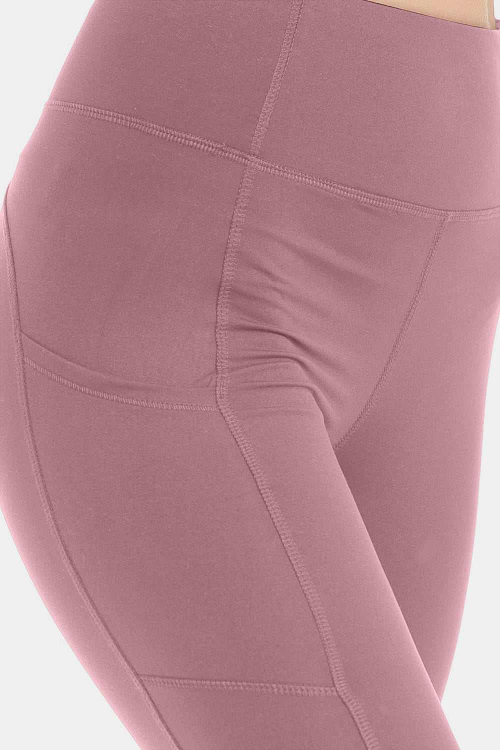 Leggings Depot Wide Waistband High Waist Leggings - The Rogue Daisy