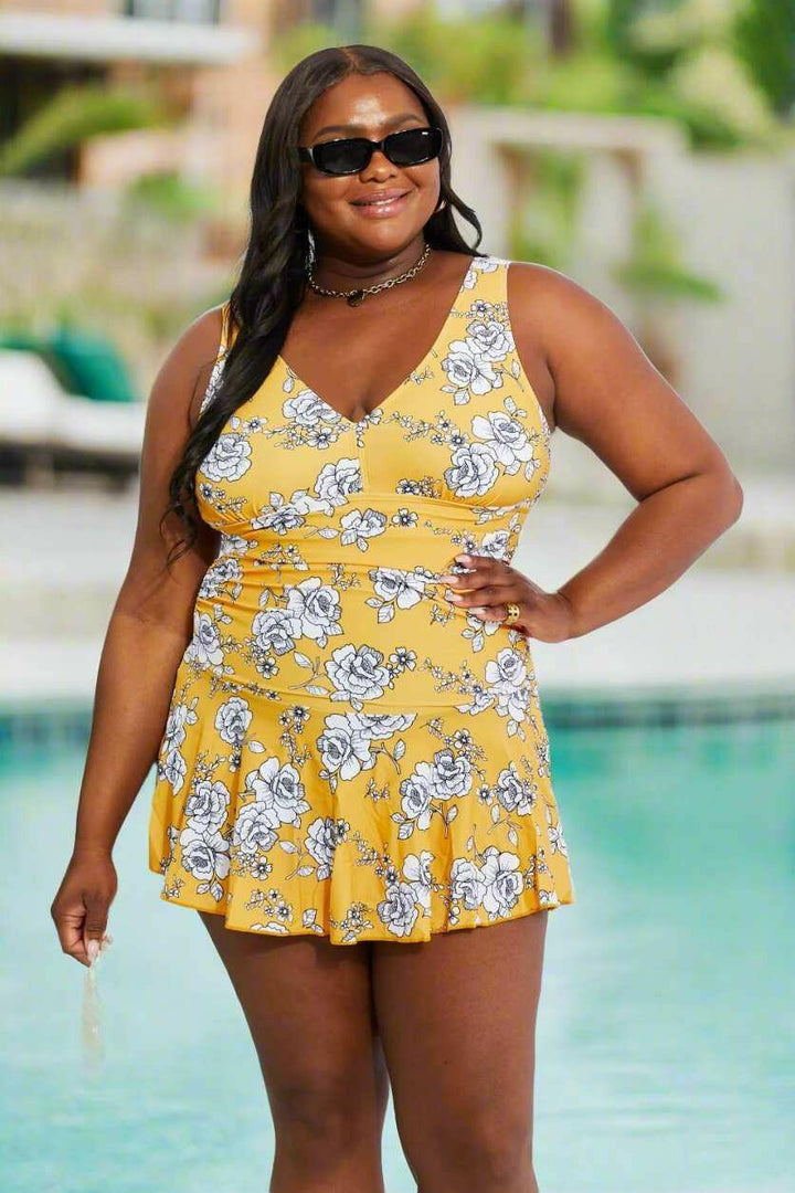 Mustard Swim Dress