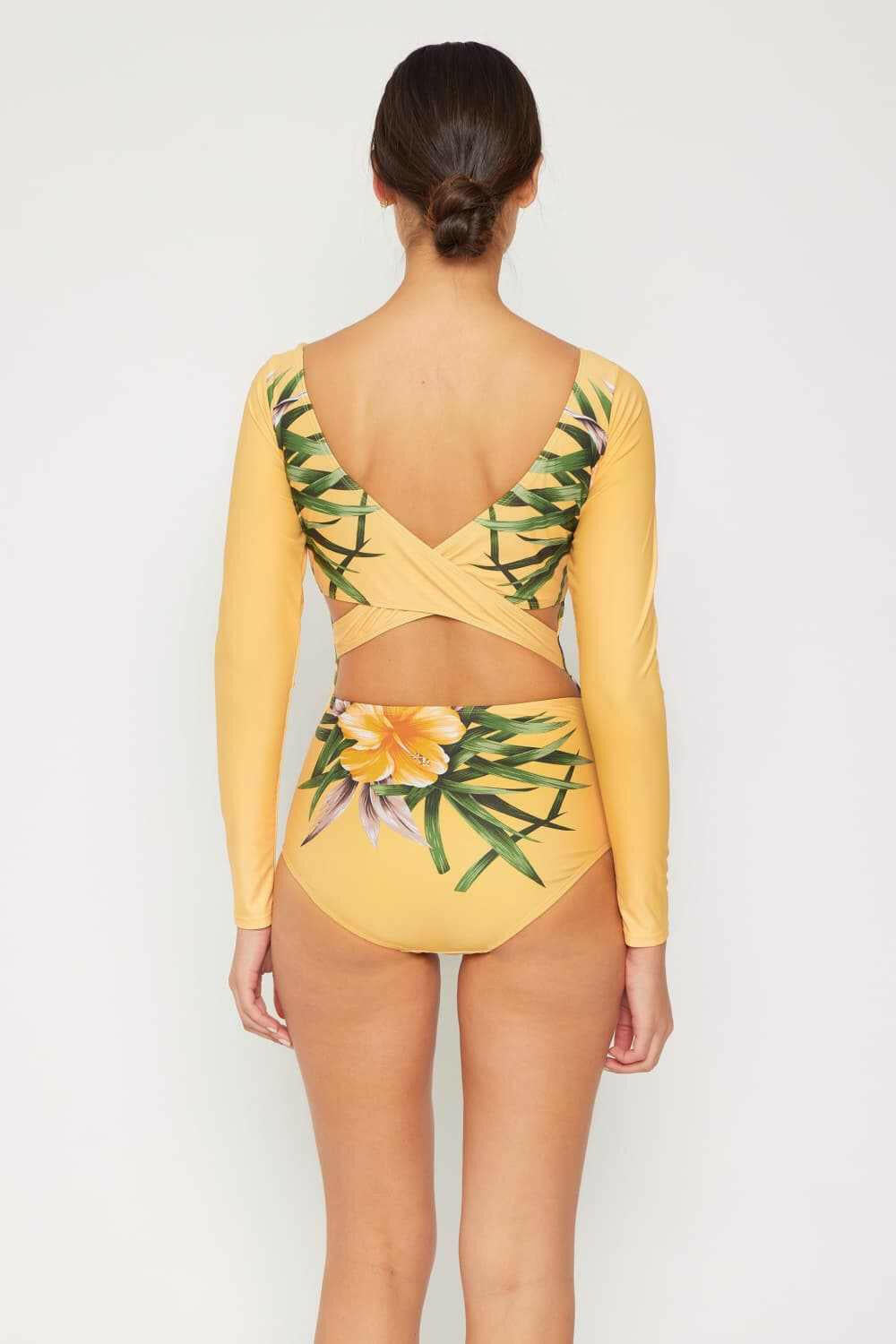 Marina West Swim 'Cool Down' Longsleeve One - Piece Swimsuit - The Rogue Daisy