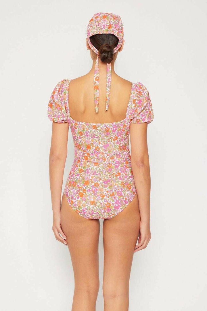 Marina West Swim Floral Puff Sleeve One - Piece - The Rogue Daisy