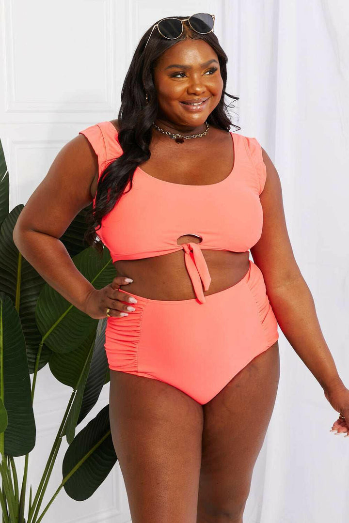 Marina West Swim 'Sanibel' Crop Top and Ruched Bottoms Set - The Rogue Daisy