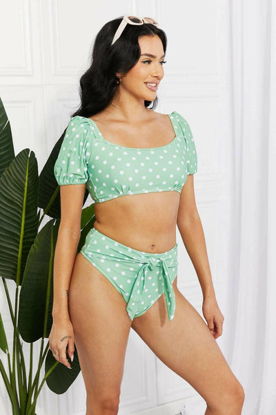 Marina West Swim 'Vacay Ready' Puff Sleeve Bikini - The Rogue Daisy