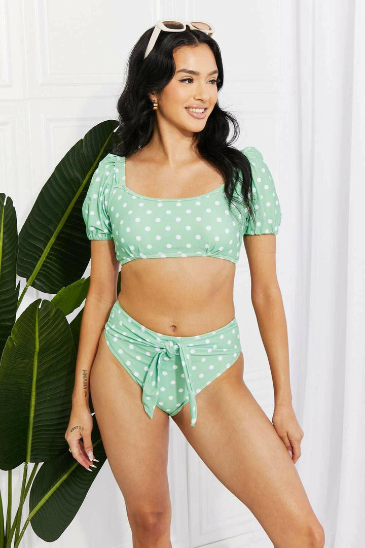 Marina West Swim 'Vacay Ready' Puff Sleeve Bikini - The Rogue Daisy