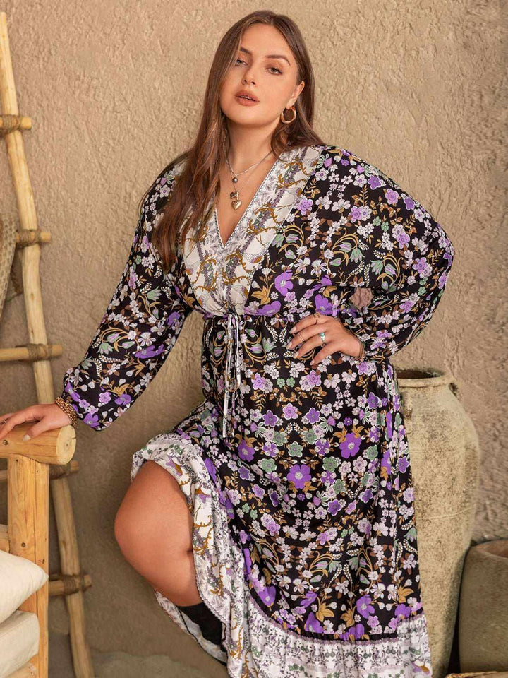 Midnight Garden Maxi Dress - Plus Size - The Rogue Daisy