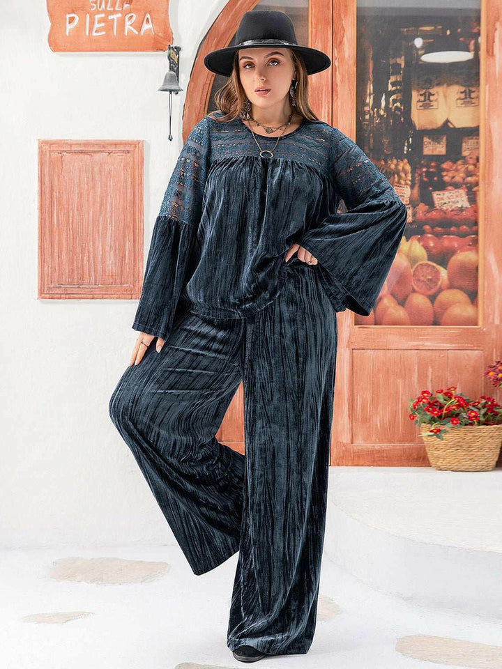 Midnight Velvet Jumpsuit - Plus Size - The Rogue Daisy