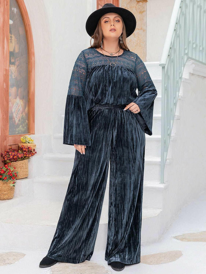 Midnight Velvet Jumpsuit - Plus Size - The Rogue Daisy