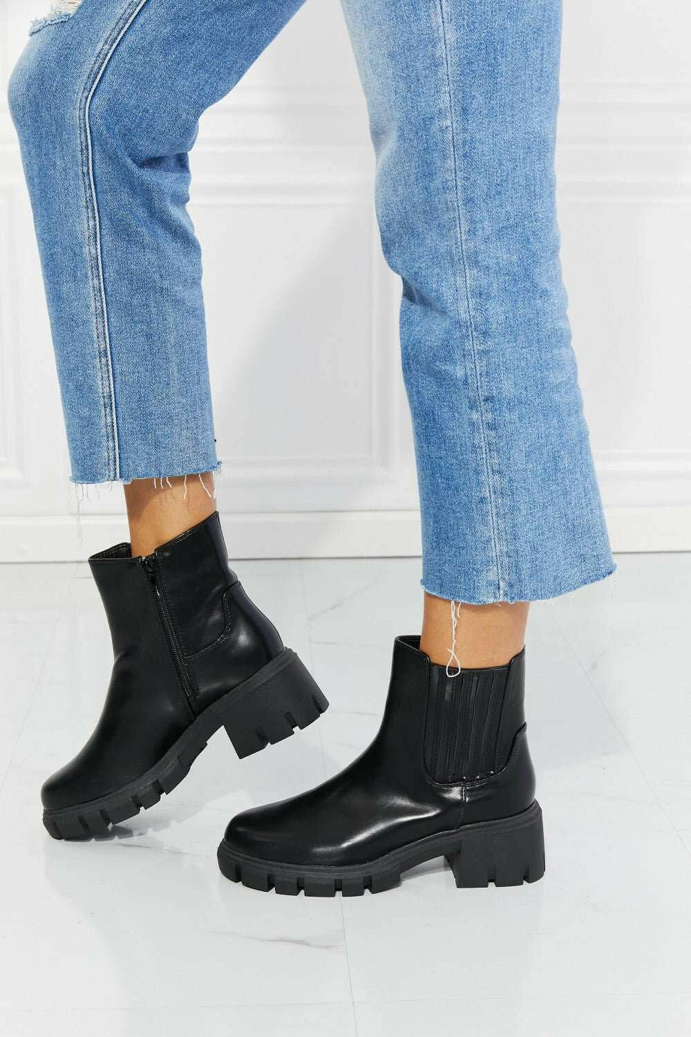 Slip-On Chunky Boots