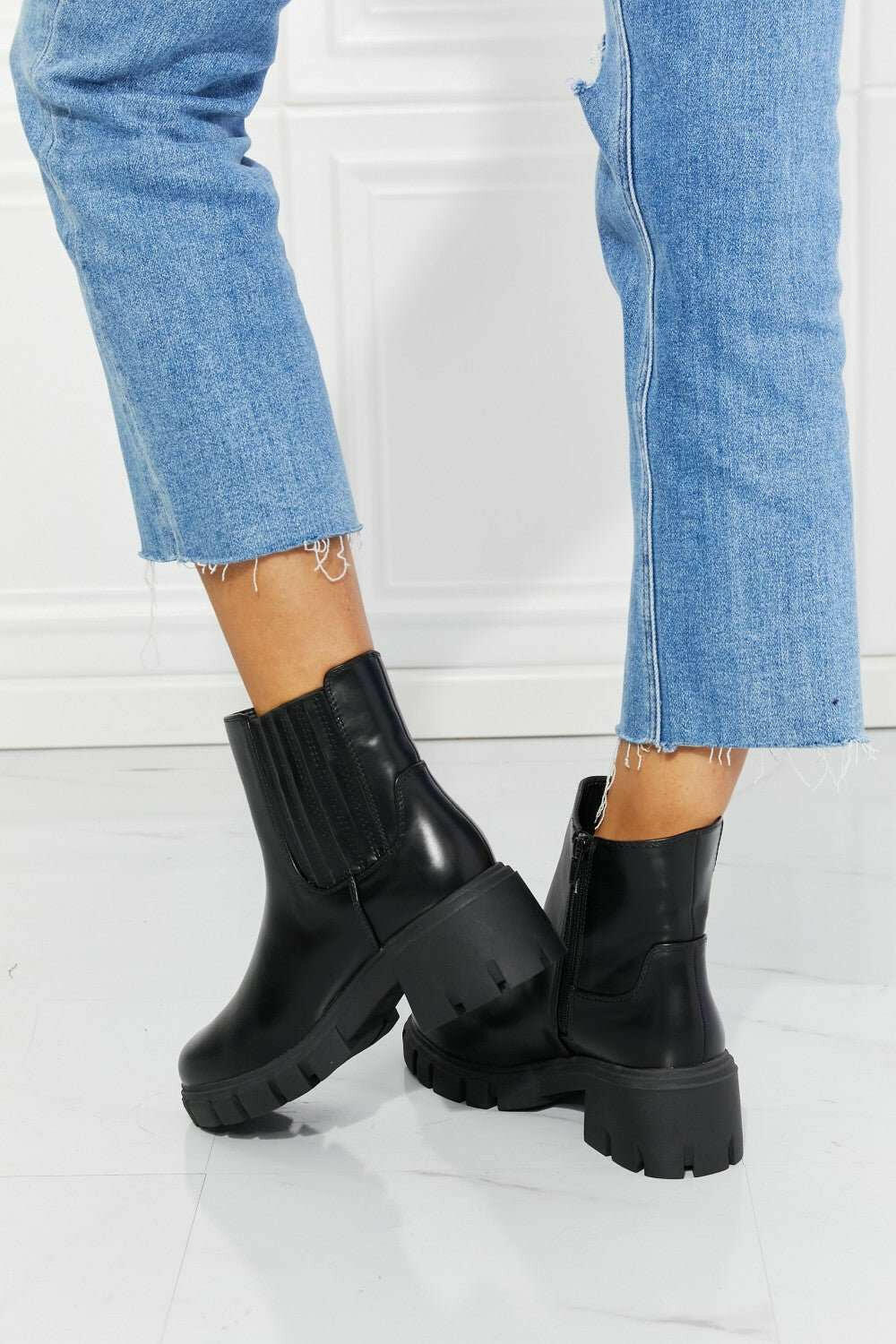 Black Chelsea Ankle Boots