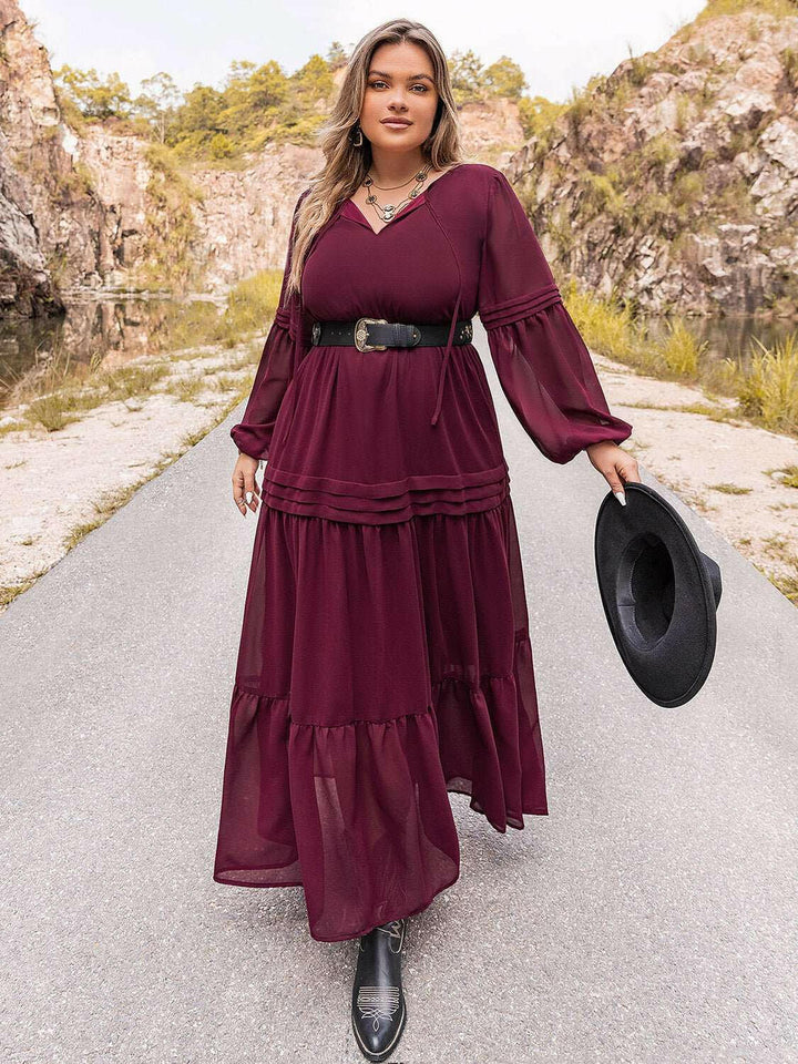 Mulberry Muse Maxi Dress - Plus Size - The Rogue Daisy